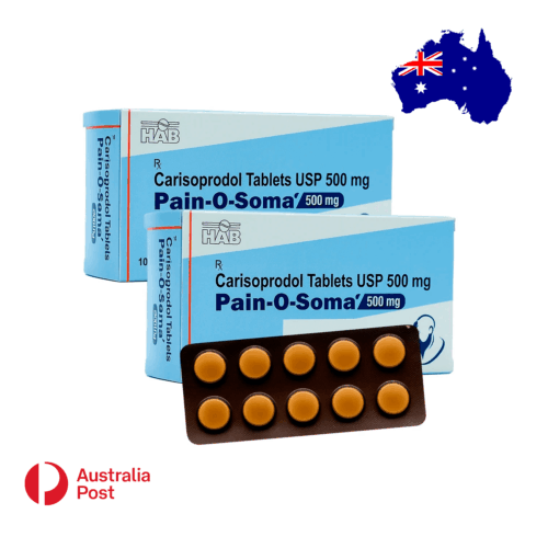 Carisoprodol (Generic Soma) 350mg/500mg – AU Domestic Australia Post